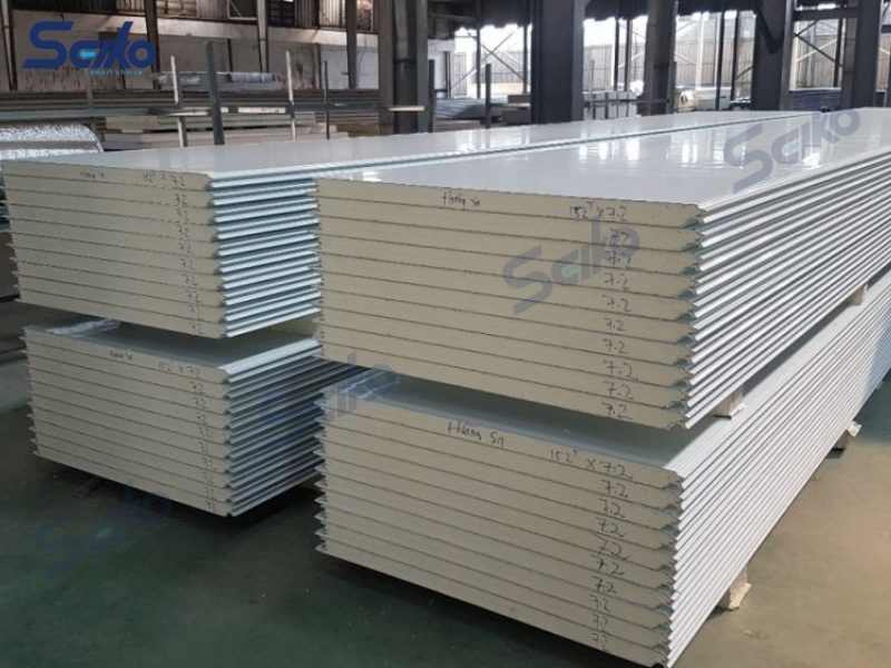 Sản xuất tấm Panel cách nhiệt (Cleanroom Panels)