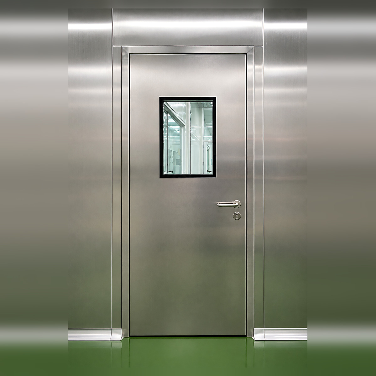 Cửa mở quay 1 cánh inox SUS304 SK-D03A