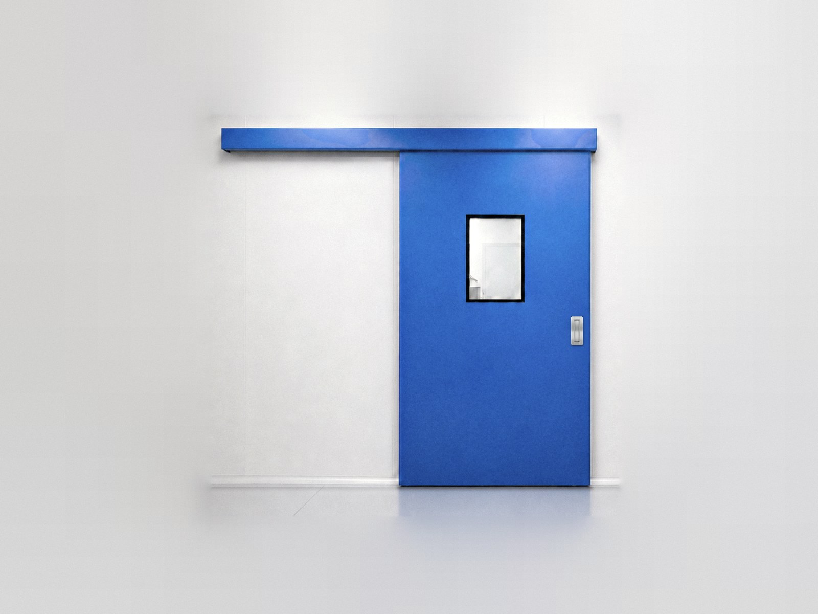 Cửa trượt tự động thép 1 cánh SK-T01A